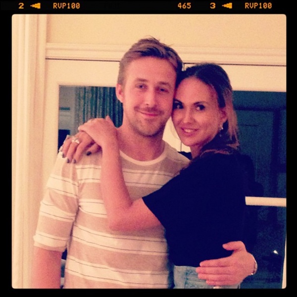 2013 - March 25 ca -  Ryan with actress Svetlana Metkina - Instagram: @ svetametkina

