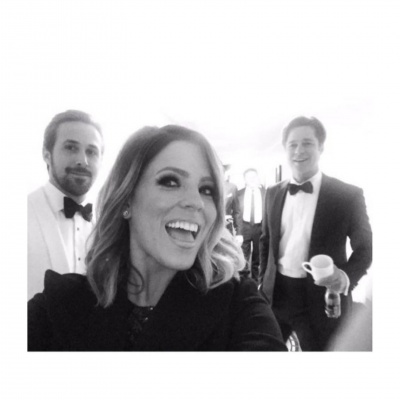 2016 - January 10 - At the 73rd Golden Globes - Instagram @ cristina_diary
